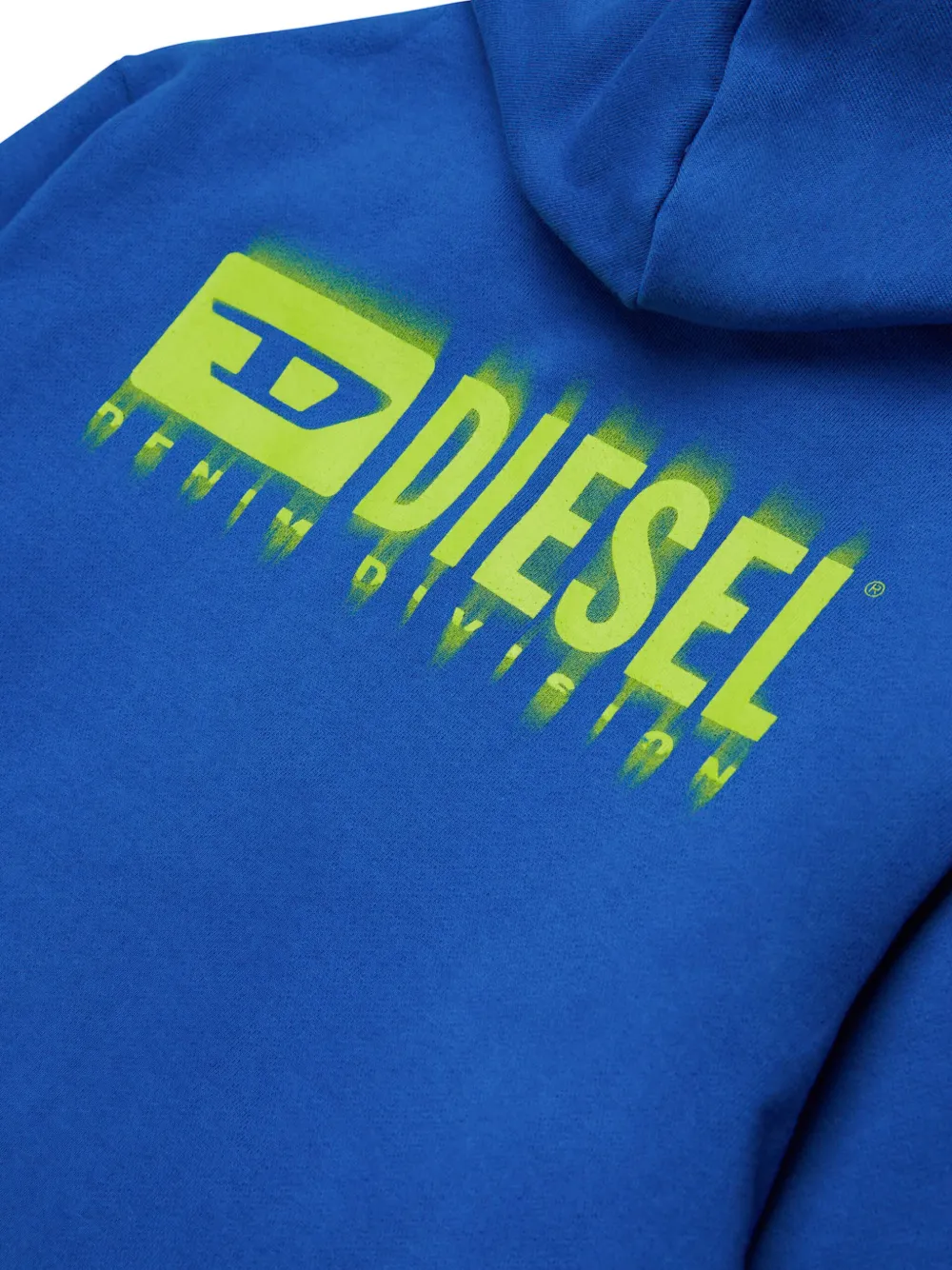 DIESEL LOGO ZIP-UP HOODIE