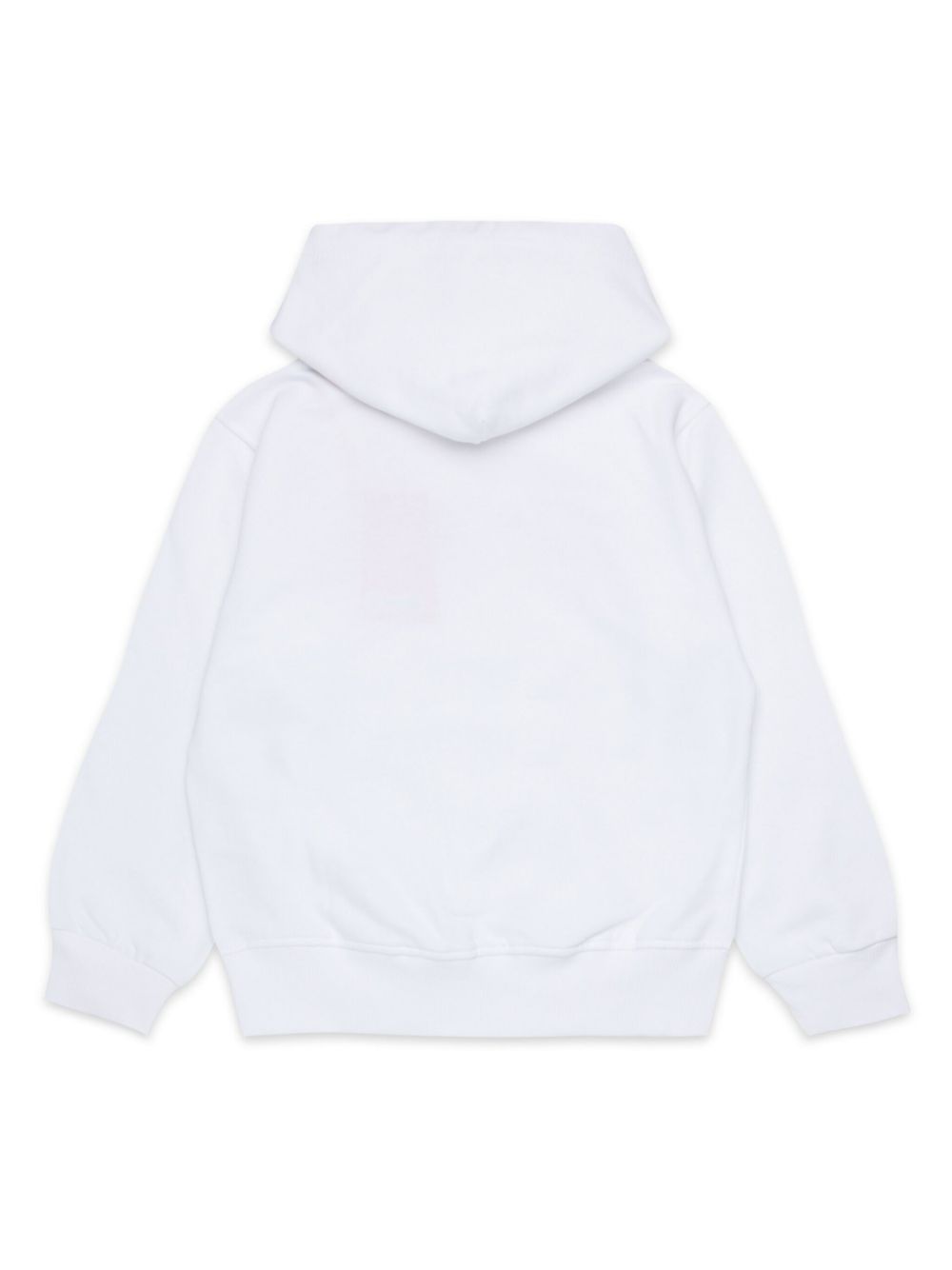 Diesel Kids logo-print hoodie - Wit