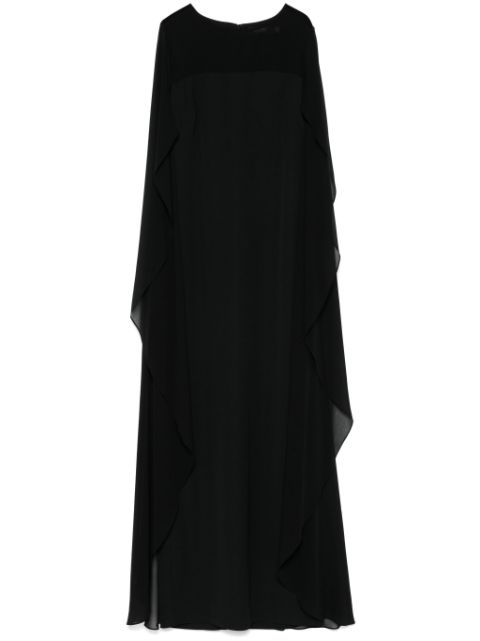 Lauren Ralph Lauren cape georgette gown Women