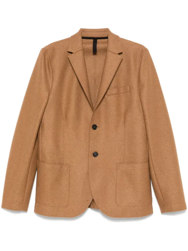 Harris Wharf London ウール ジャケット | ブラウン | FARFETCH JP