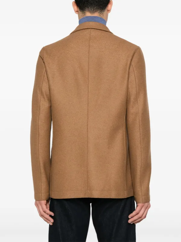 Harris Wharf London ウール ジャケット | ブラウン | FARFETCH JP