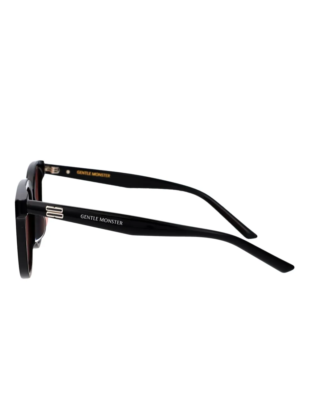 Gentle Monster square-frame sunglasses Zwart