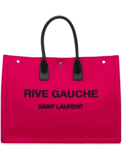 Saint Laurent Pre-Owned 2021 Large Wool Rive Gauche tote bag WOMEN