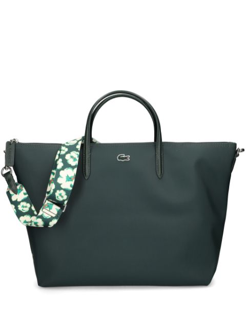 Lacoste logo-embroidered tote bag Women