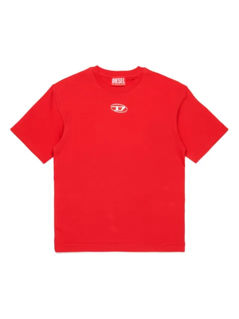Diesel Kids Oval D logo t-shirt