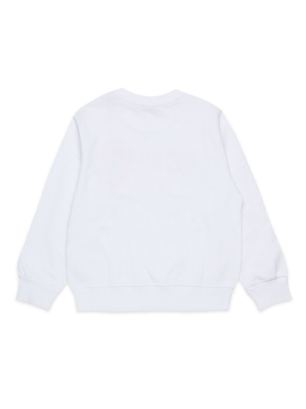 Diesel Kids Sweater met logoprint - Wit