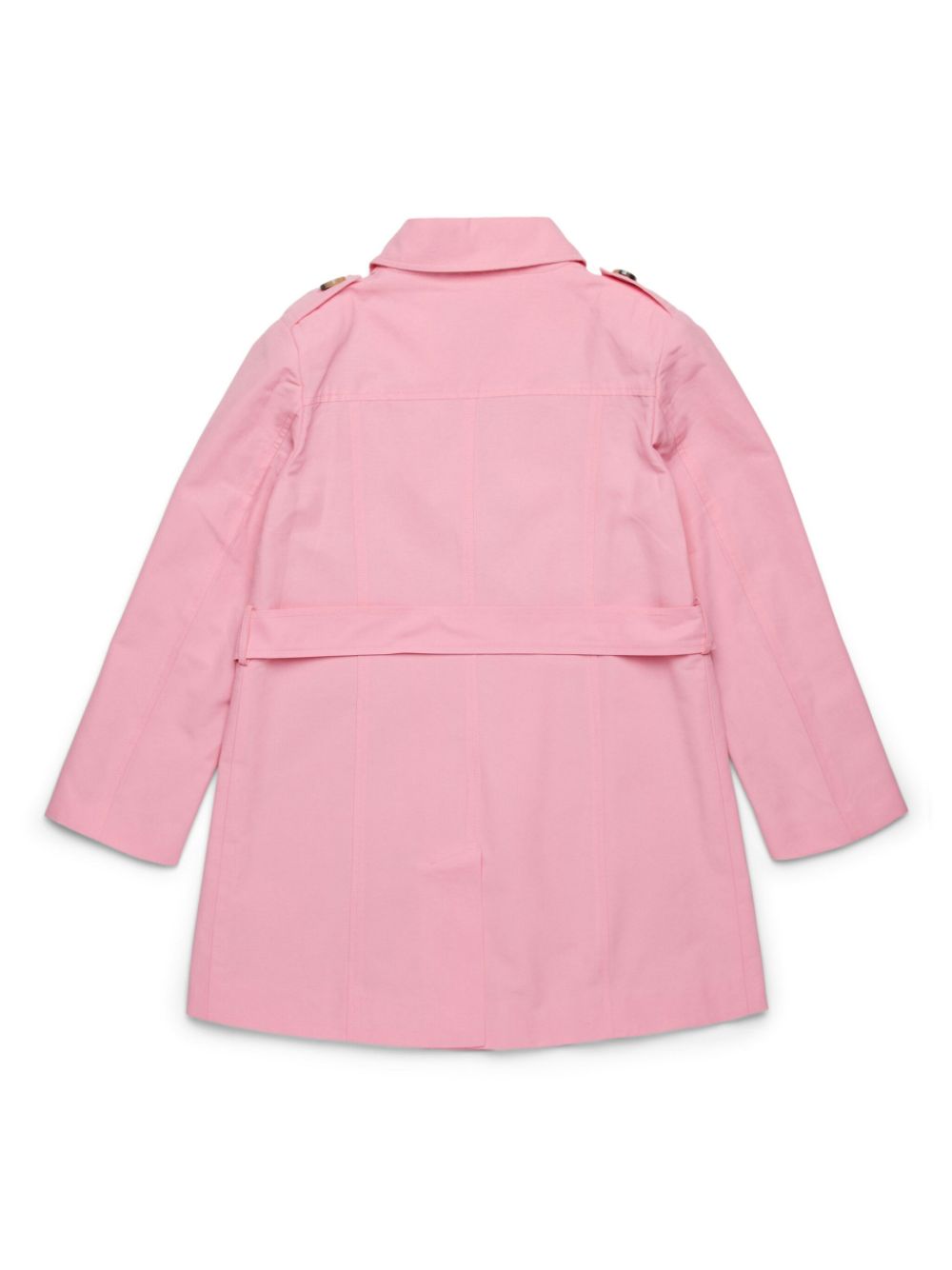 MAX&Co. Kids Trenchcoat met dubbele rij knopen - Roze