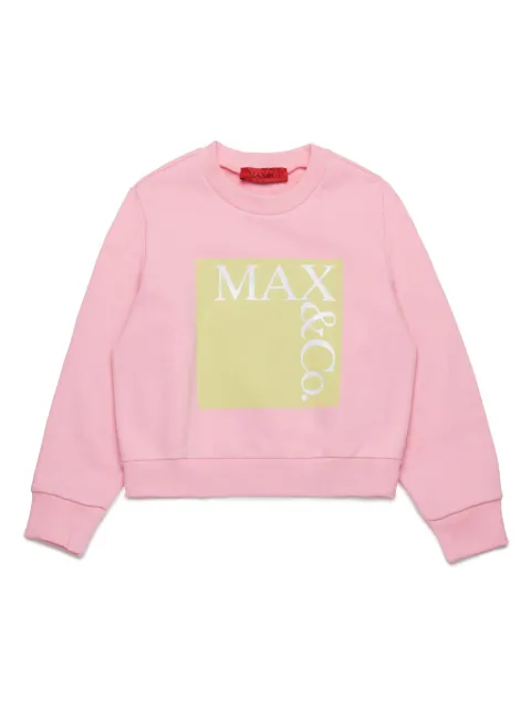 MAX&Co. Kids Sweatshirt mit Logo-Print