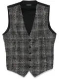 Tagliatore Brian waistcoat - Black