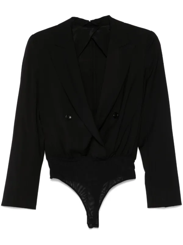 ★Max Mara★ Body Top Black 2511941062600019 251194106260001 Max Mara Firma body-top | Black | FARFETCH ID