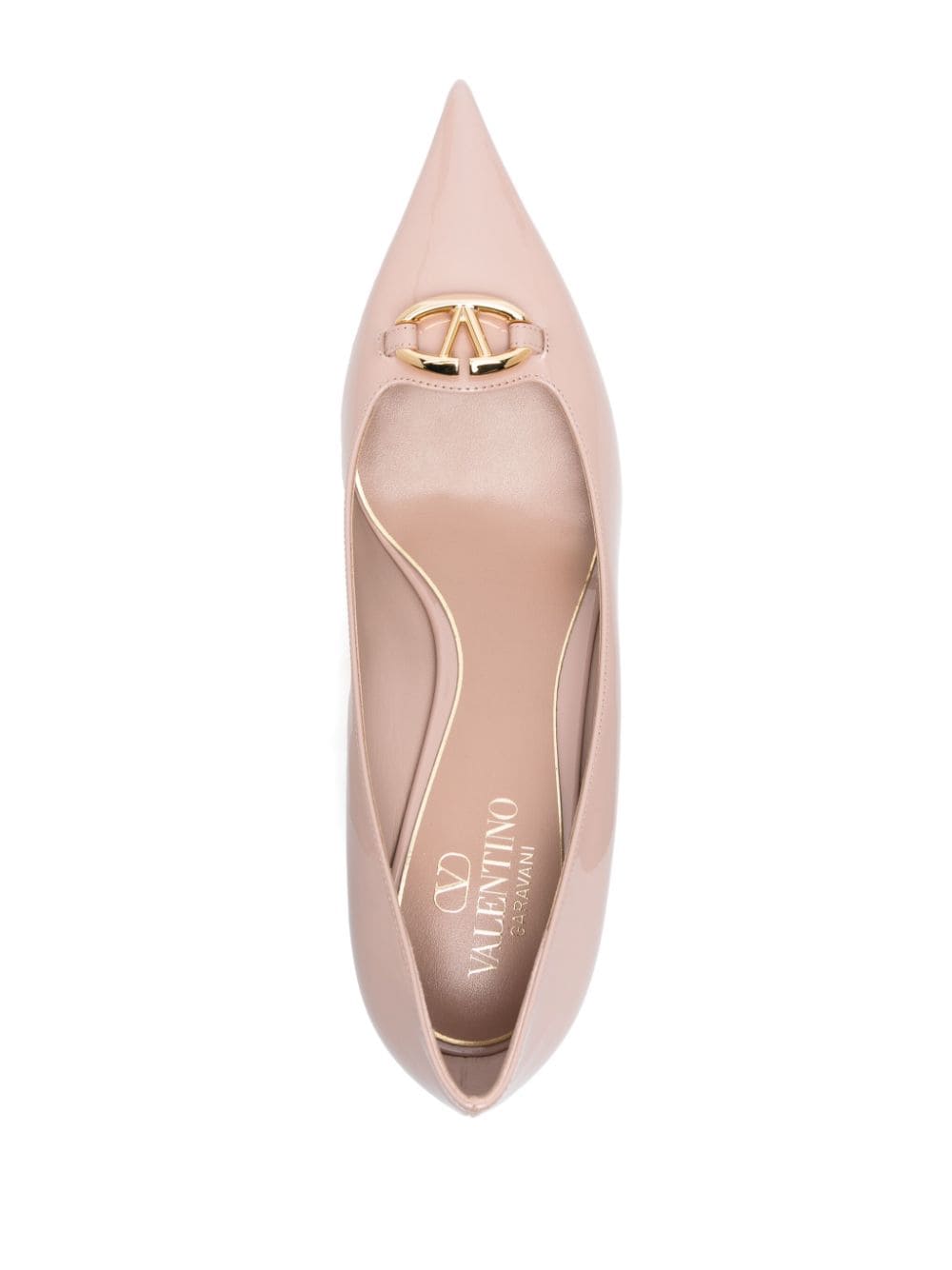 Valentino Garavani 60 mm VLogo pumps Beige