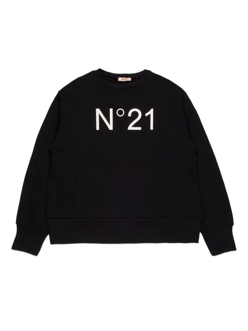 Nº21 Kids logo sweatshirt - Black