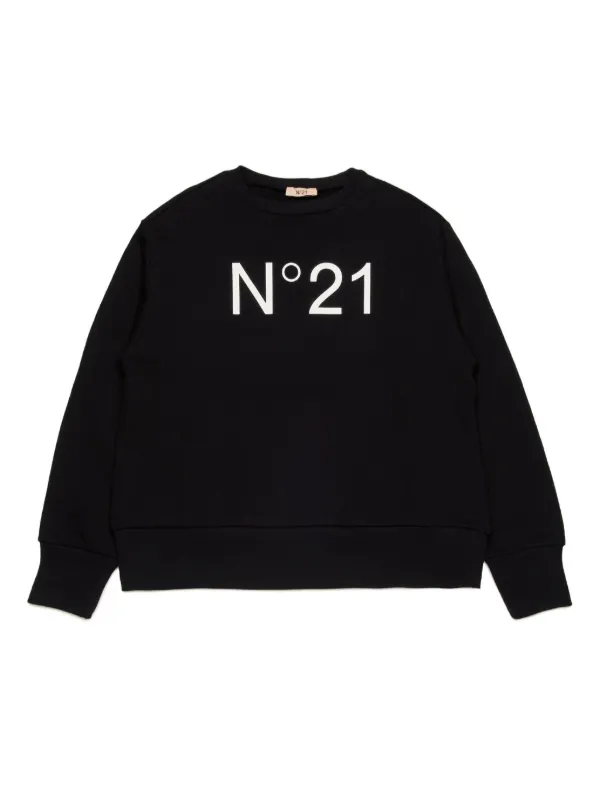 Nº21 Kids Logo Sweatshirt Black FARFETCH ID