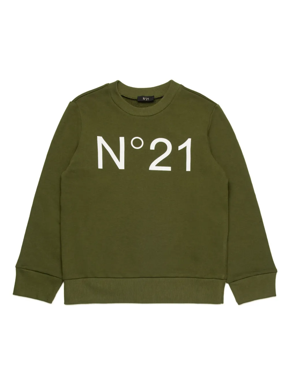 Nº21 Kids Felpa con logo - Verde