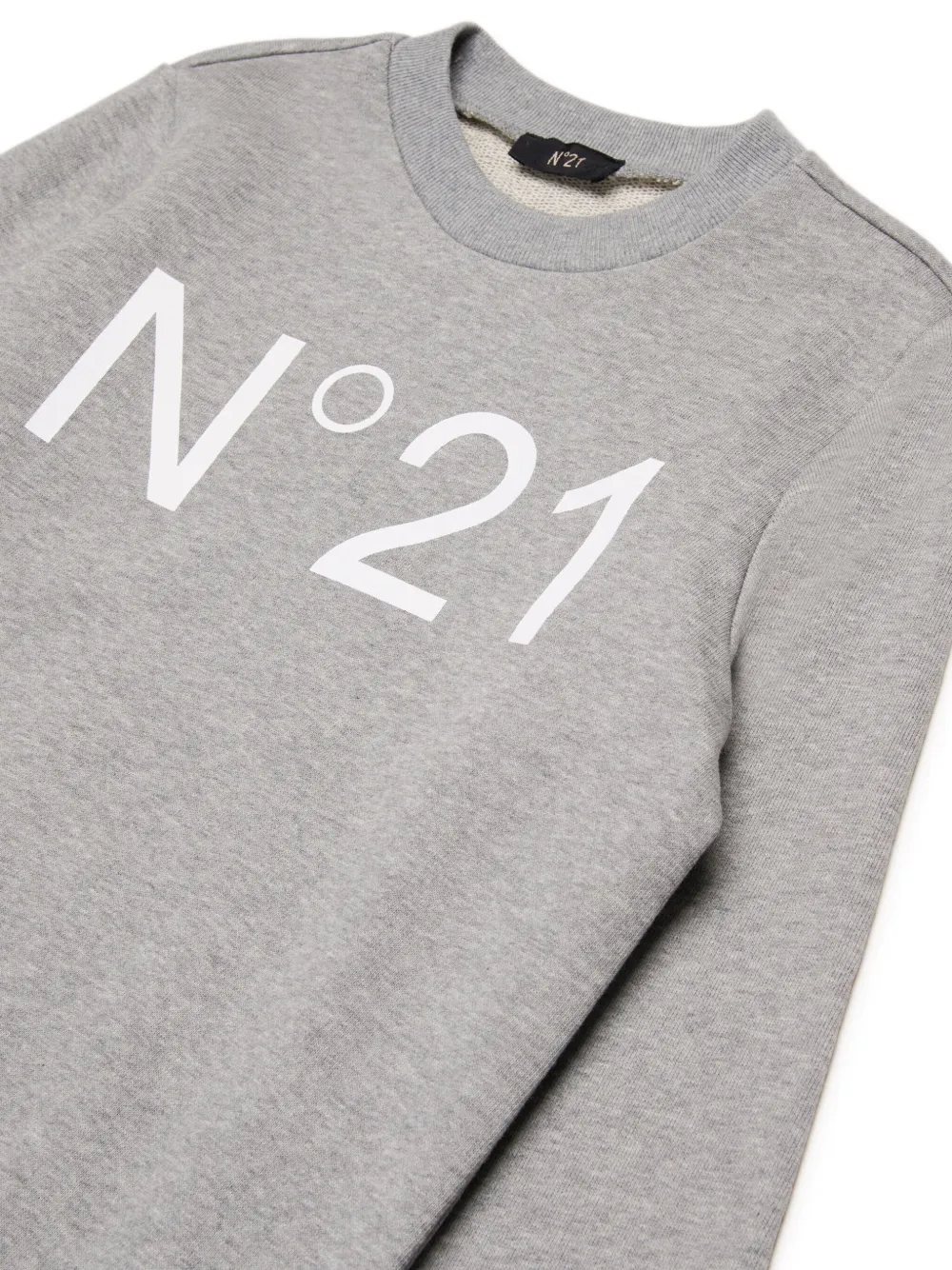 N°21 Logo Sweatshirt In Grey
