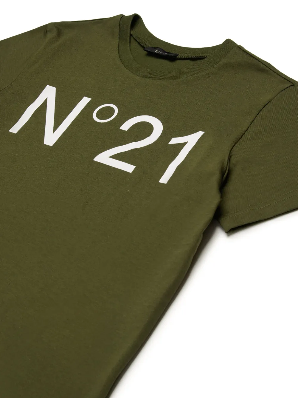 N°21 Logo T-shirt In Green