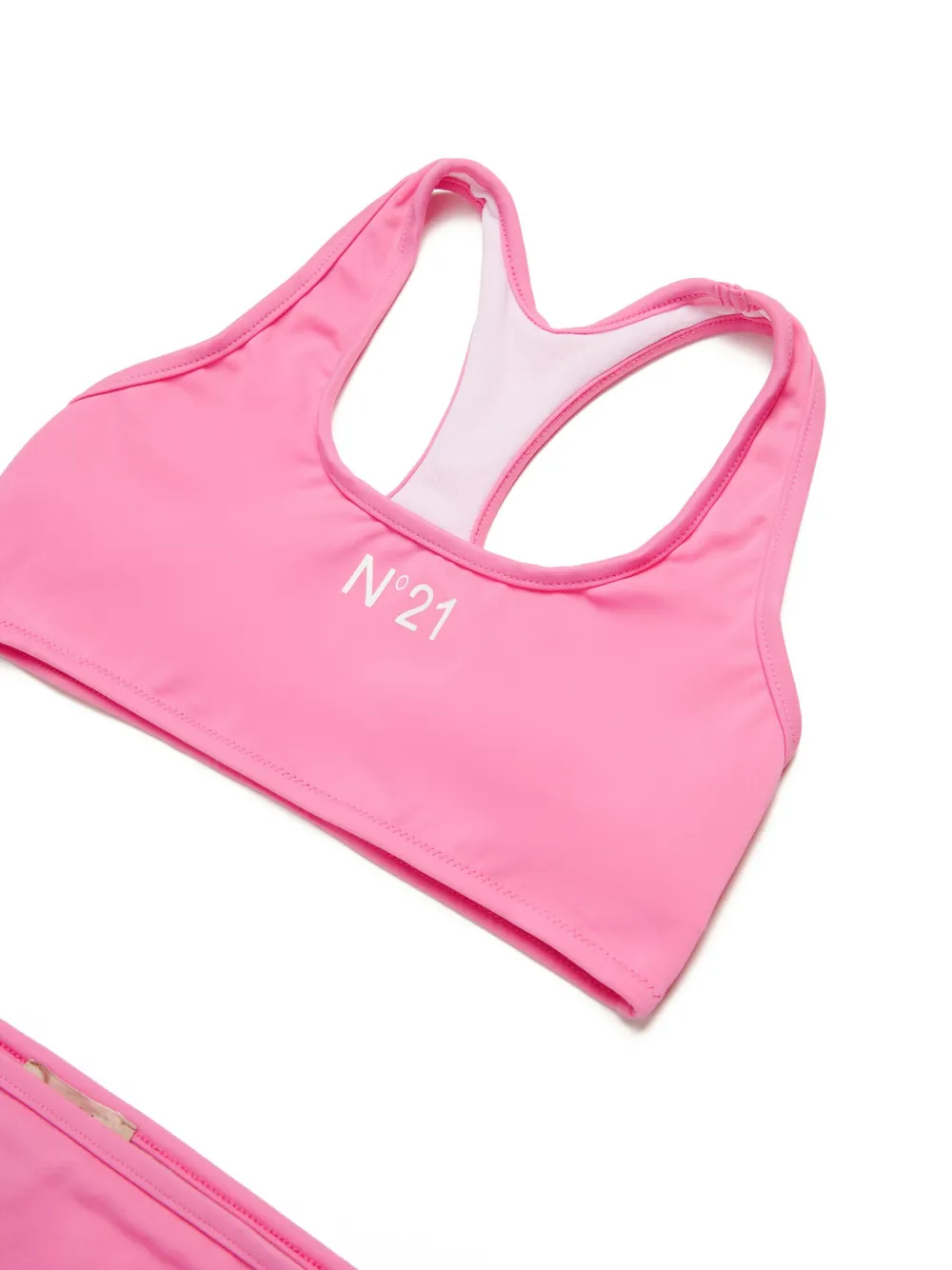 N°21 LOGO-PRINT BIKINI SET