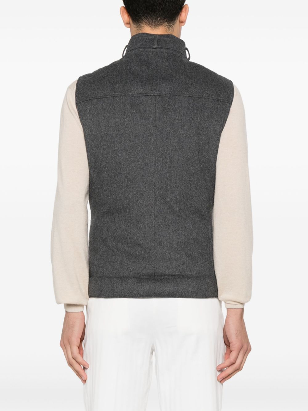 Brunello Cucinelli felted gilet Men