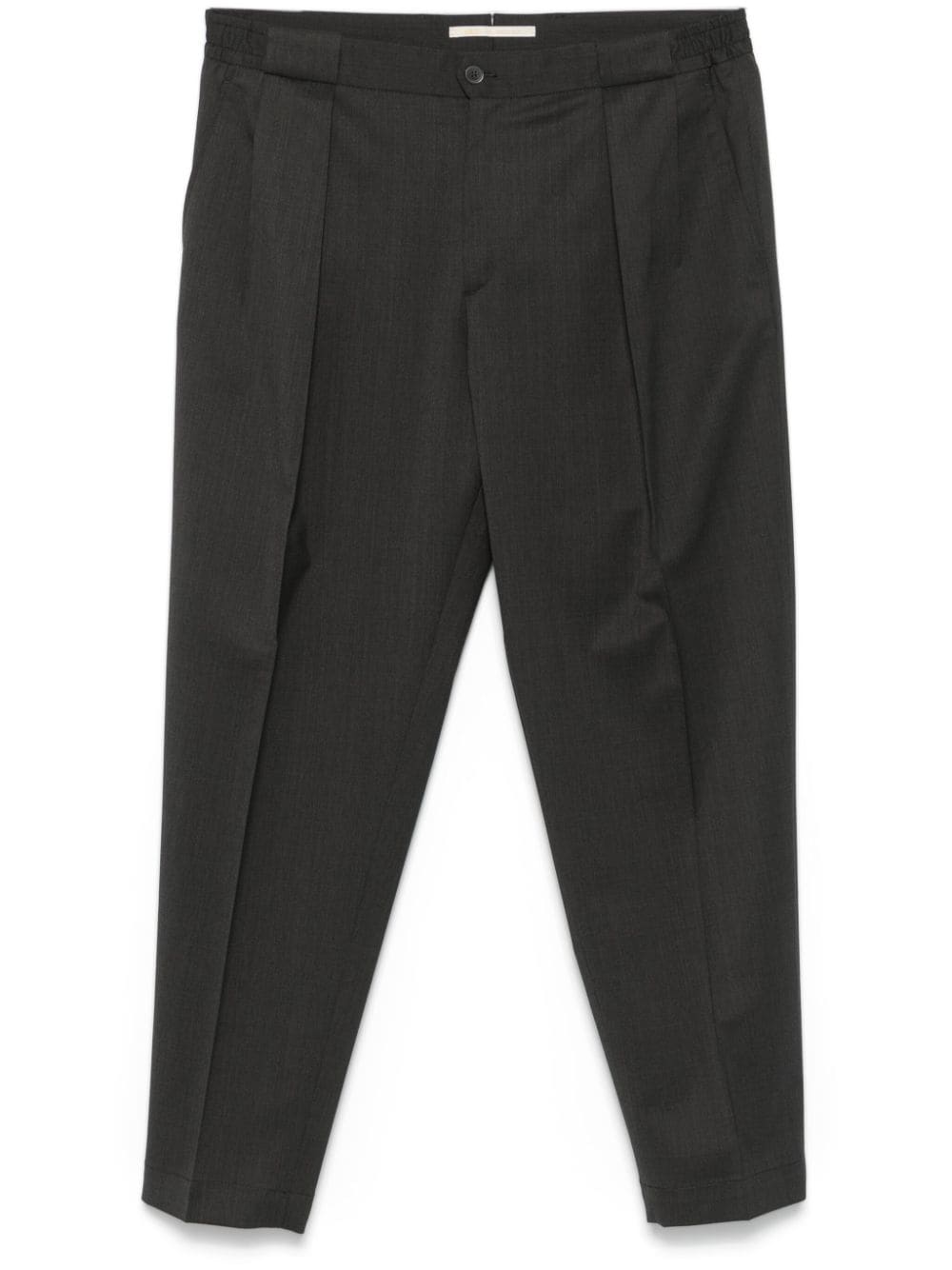 Shop Briglia 1949 Portobellos Trousers In Grey