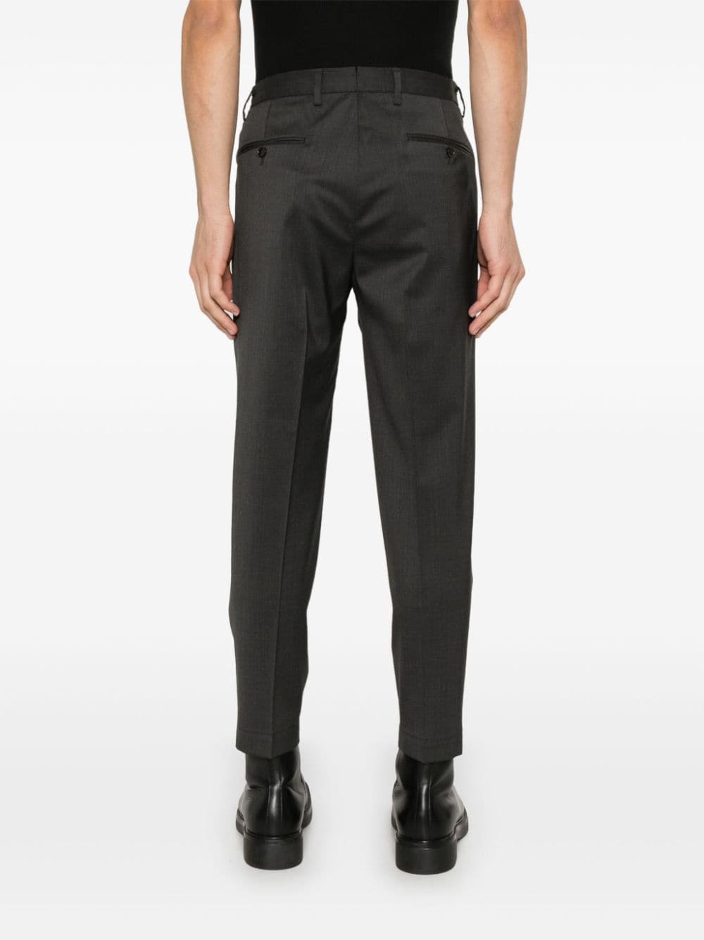 Shop Briglia 1949 Portobellos Trousers In Grey