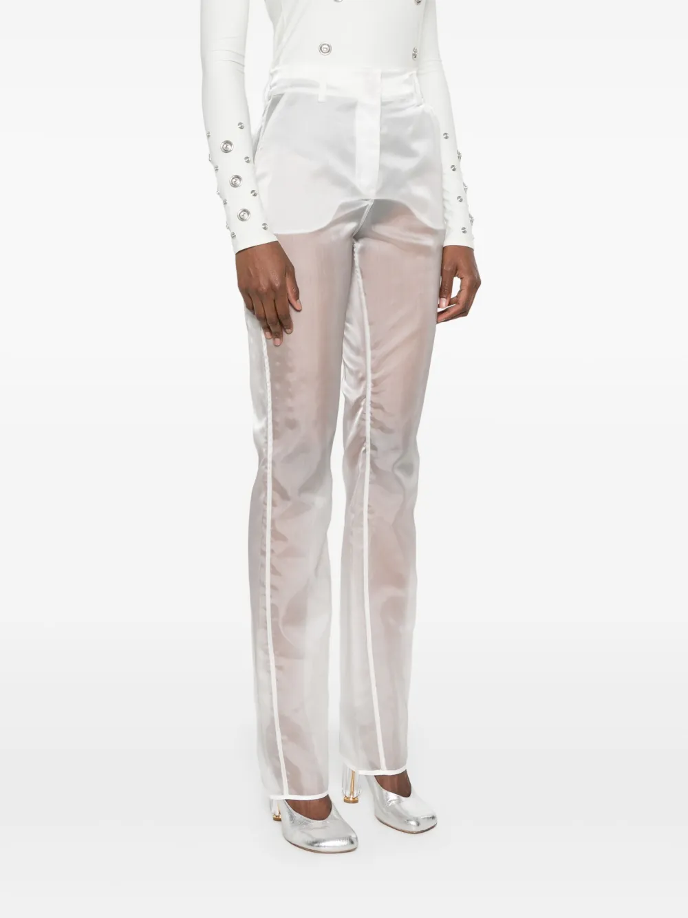 Coperni Organza broek Wit