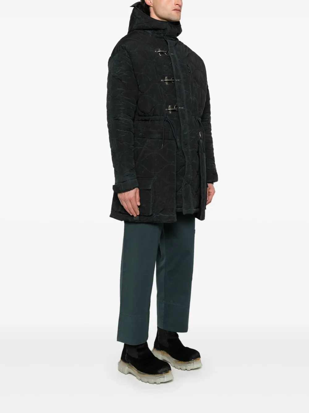 Andersson Bell Parka met veters Zwart