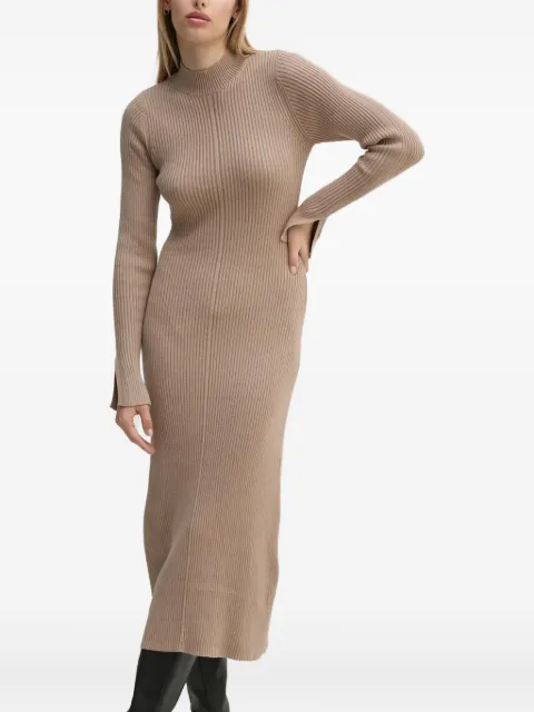 Barbour ribbed midi dress