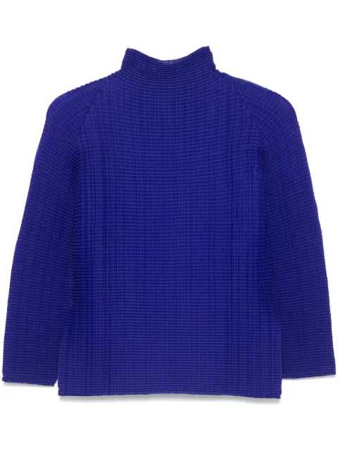 Pleats Please Issey Miyake playera Wooly Pleats-48