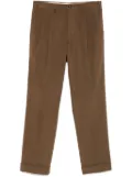 Dell'oglio tapered trousers - Brown