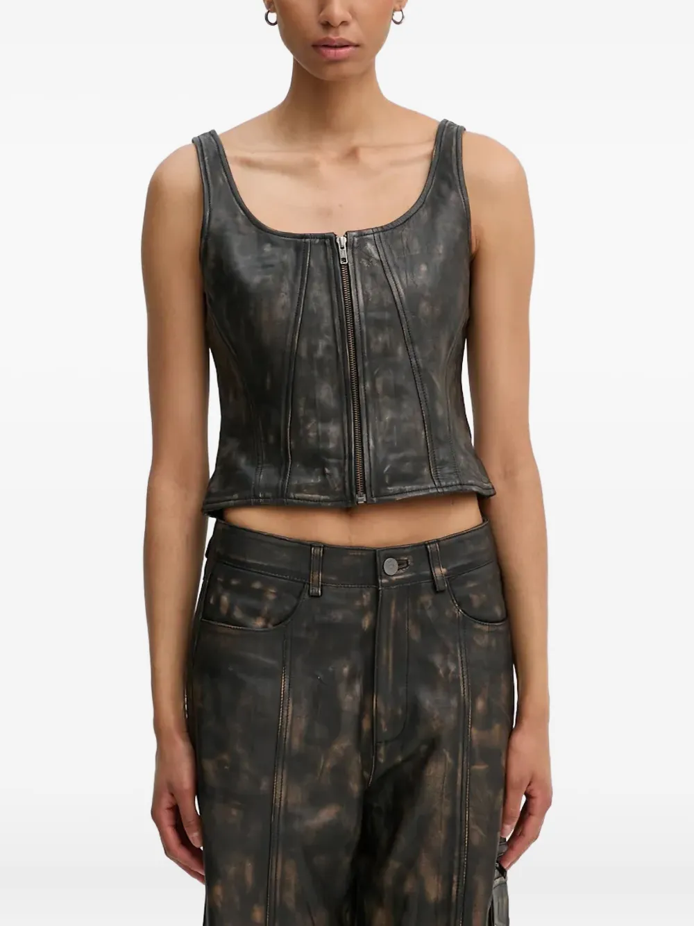 Gestuz Linera Top In Brown