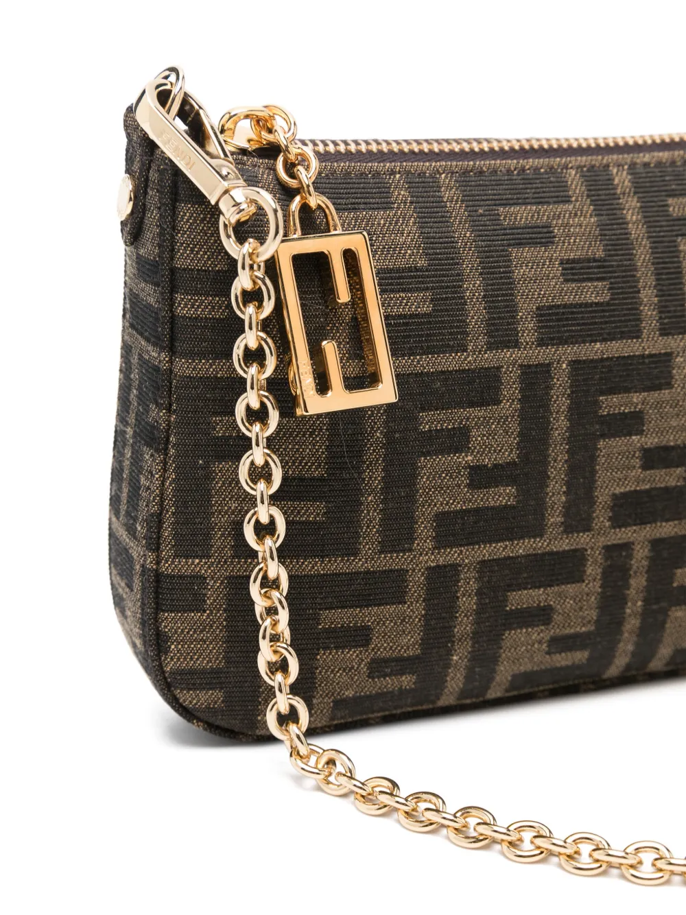 FENDI Baguette schoudertas Bruin