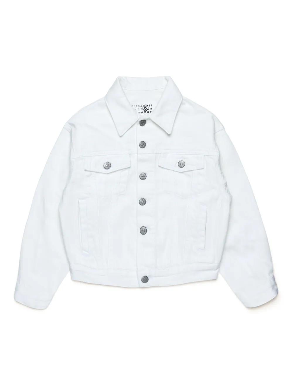 MM6 Maison Margiela Kids Spijkerjack Wit