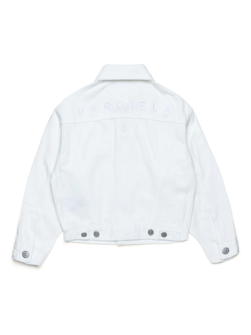 MM6 Maison Margiela Kids Spijkerjack - Wit