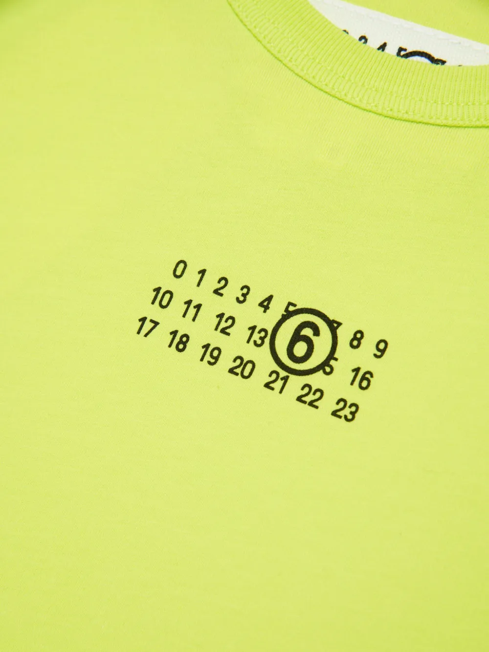 MM6 Maison Margiela Kids Mouwloos T-shirt met logo Groen