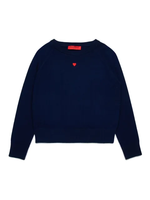 MAX&Co. Kids suéter con cuello redondo