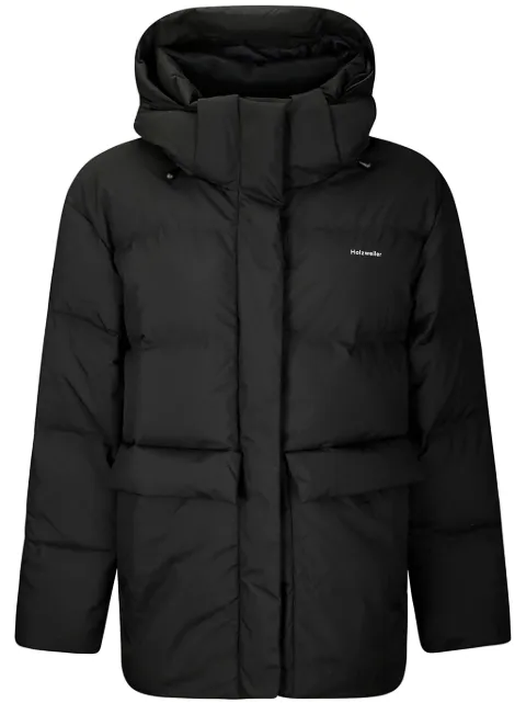 Holzweiler hooded puffer jacket