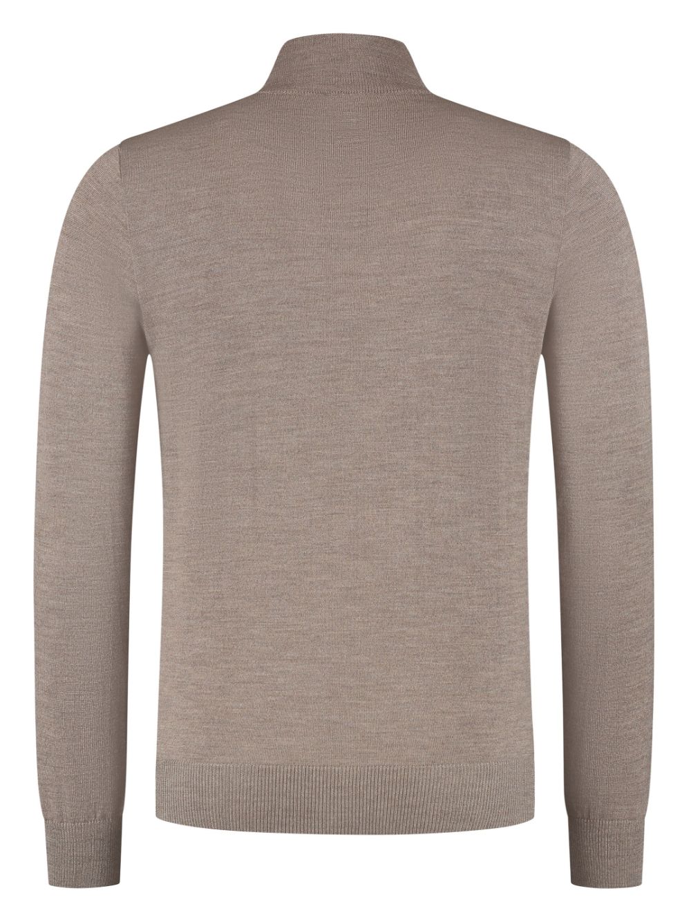 Shop Paul & Shark Half-zip Sweater In Brown