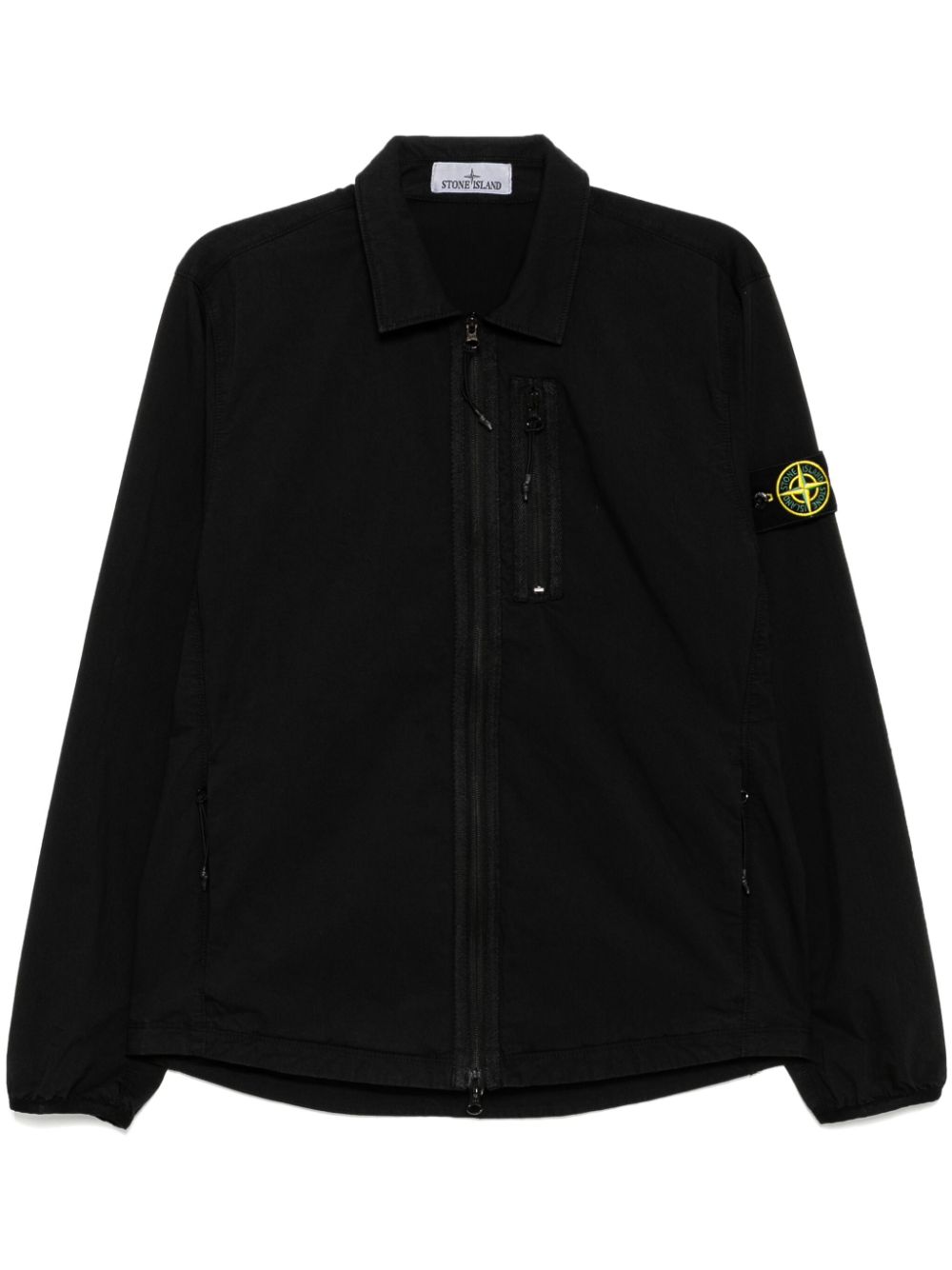 Stone Island twill jacket - Black