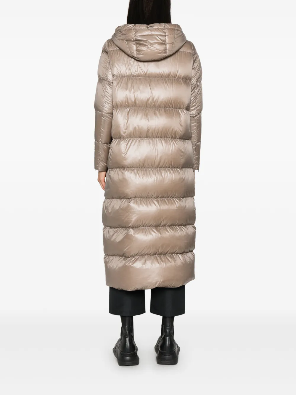 Herno Padded Coat In Brown