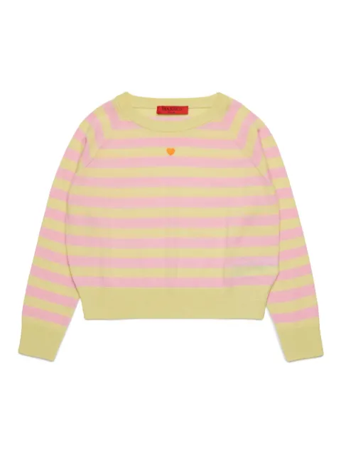 MAX&Co. Kids striped wool sweater