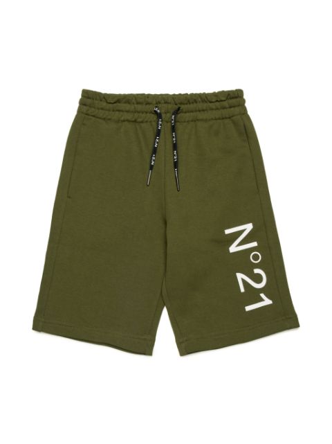 Nº21 Kids logo shorts