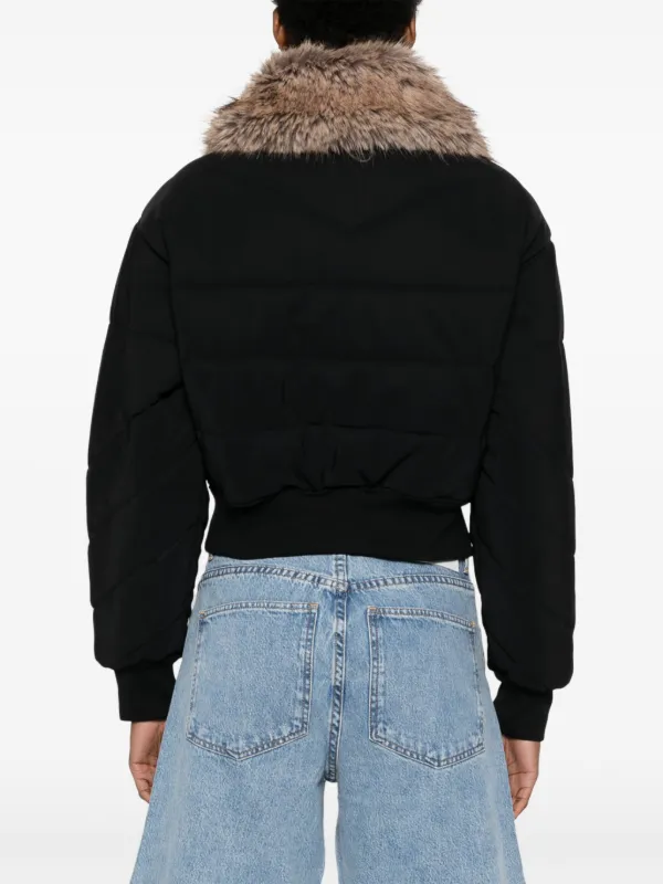 【関税込み】Coperni ブラック C+ ボンバージャケット Coperni C+ ボンバージャケット | ブラック | FARFETCH JP