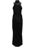 Coperni mesh maxi dress - Black