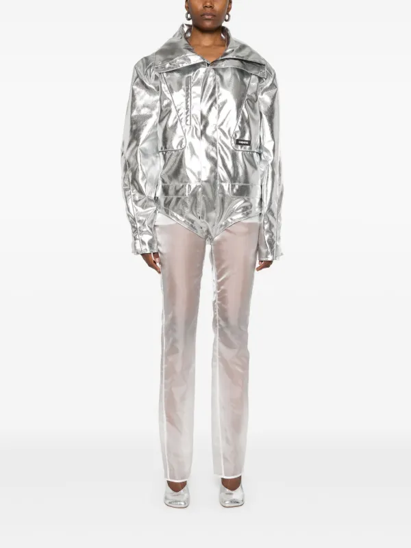 Coperni Body Jacket | Silver | FARFETCH