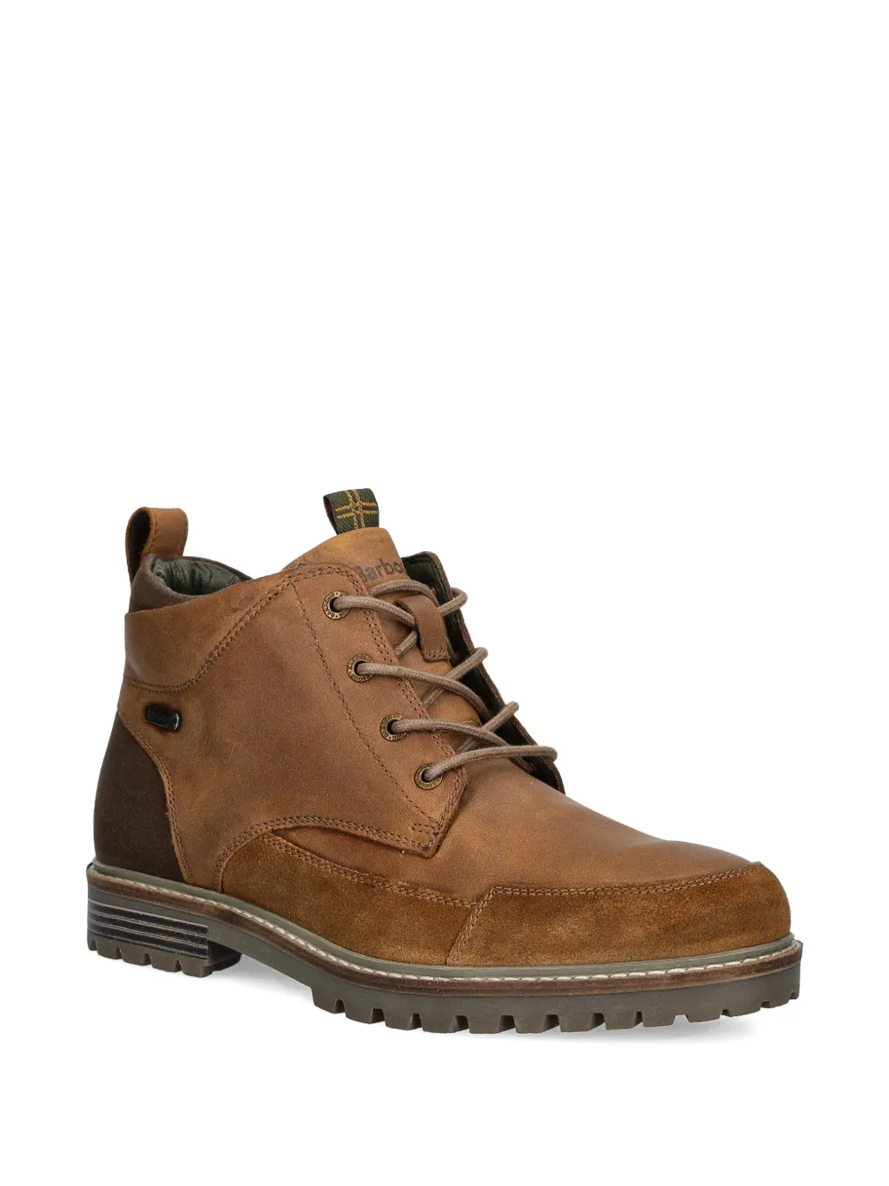 Barbour panelled lace-up boots | Hiking Boots | Image 2