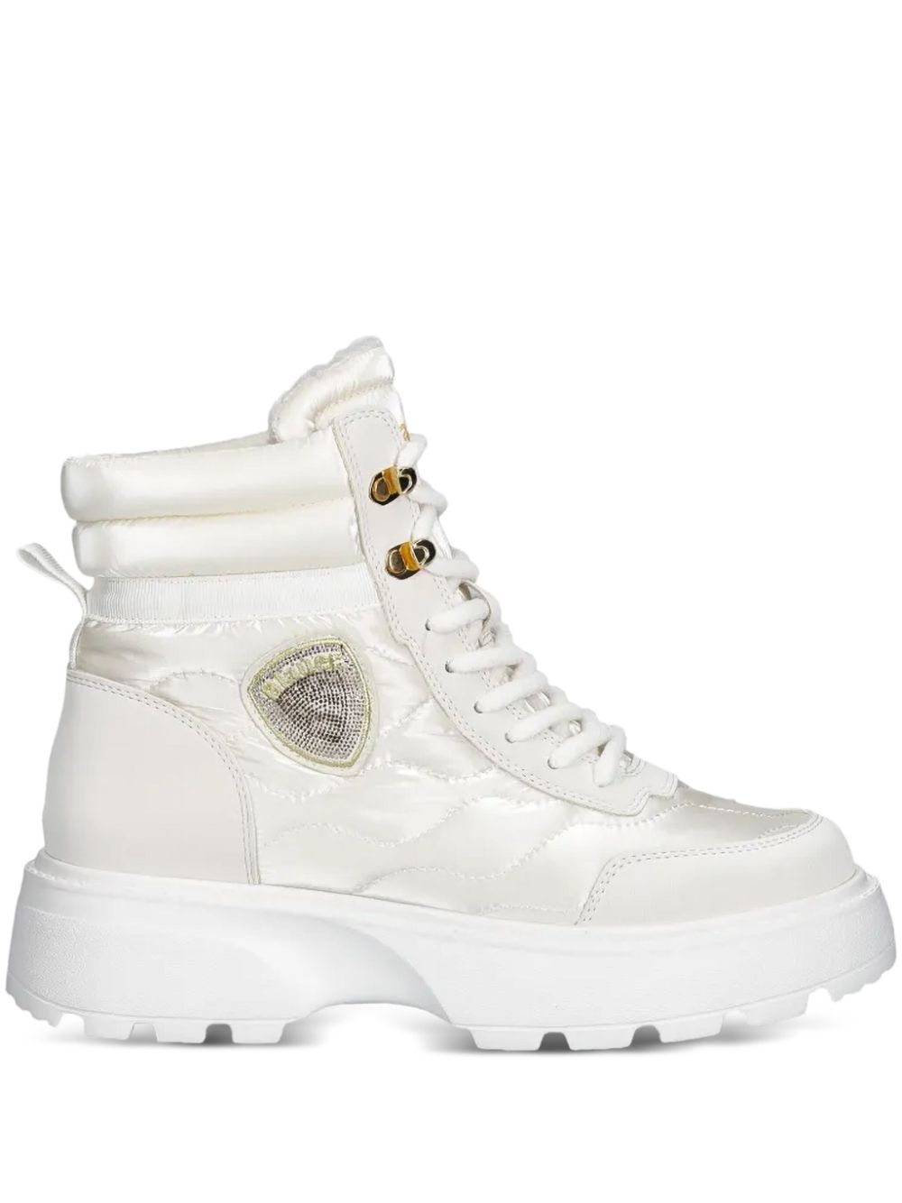 Blauer F4BLANCA03 NYP combat boots Wit