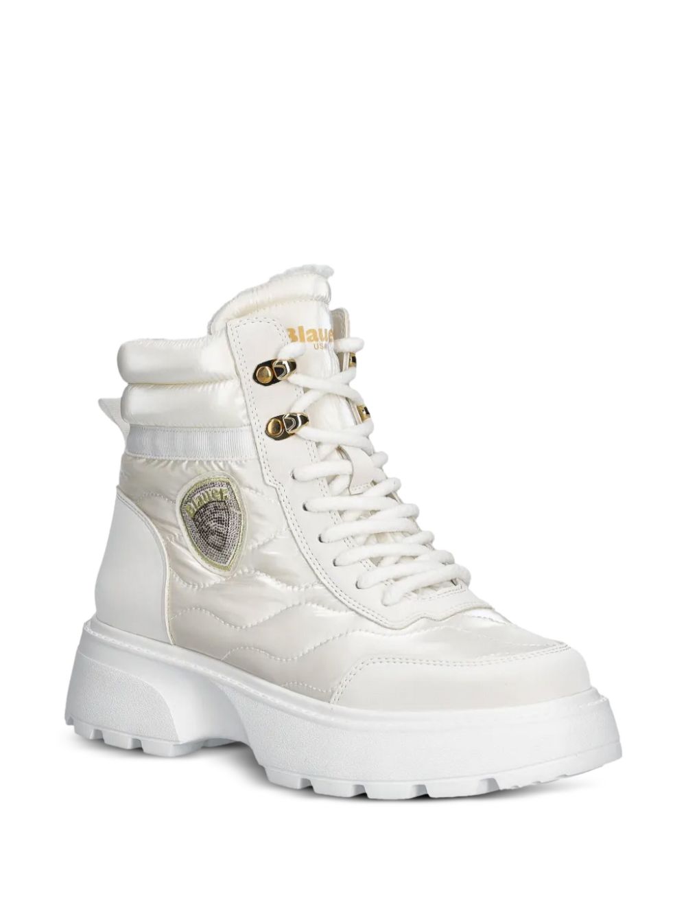 Blauer F4BLANCA03/NYP combat boots - Wit