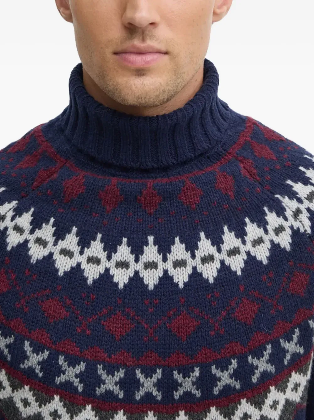 Barbour Coltrui met patroon Blauw