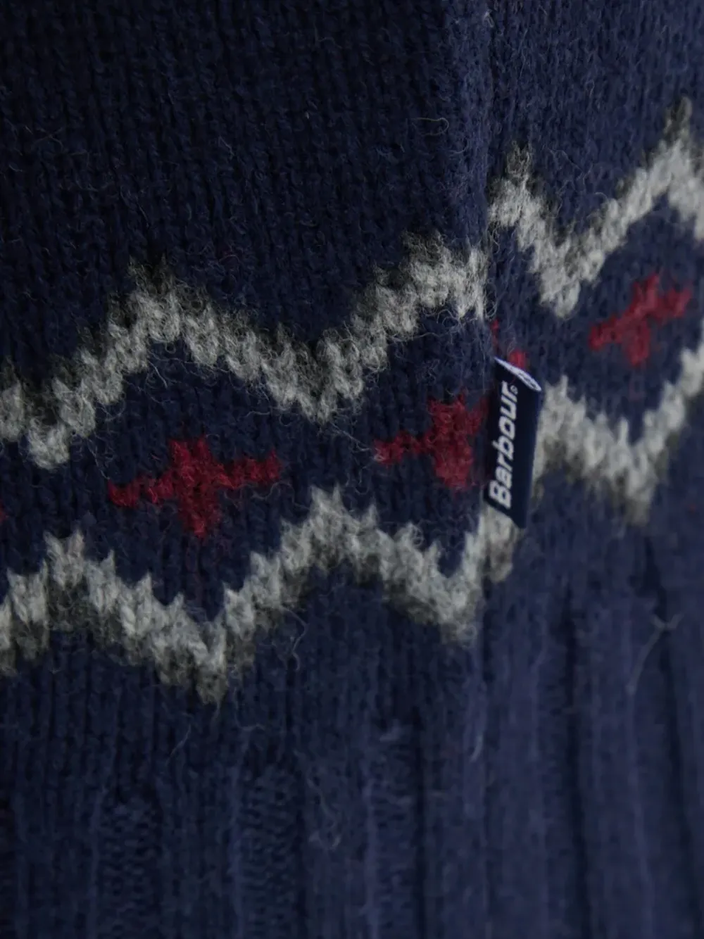 Barbour Coltrui met patroon Blauw