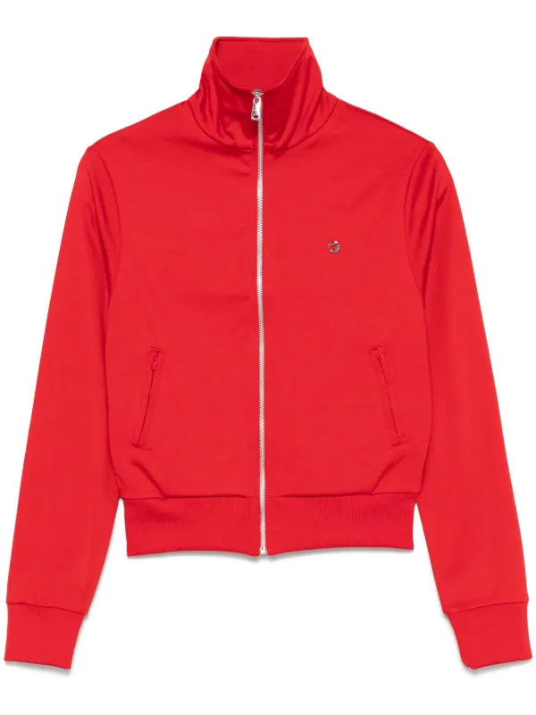 Track jacket red sale